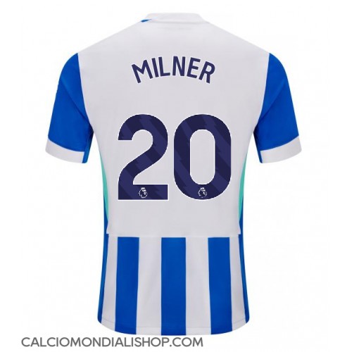 Maglie da calcio Brighton James Milner #20 Prima Maglia 2025-26 Manica Corta